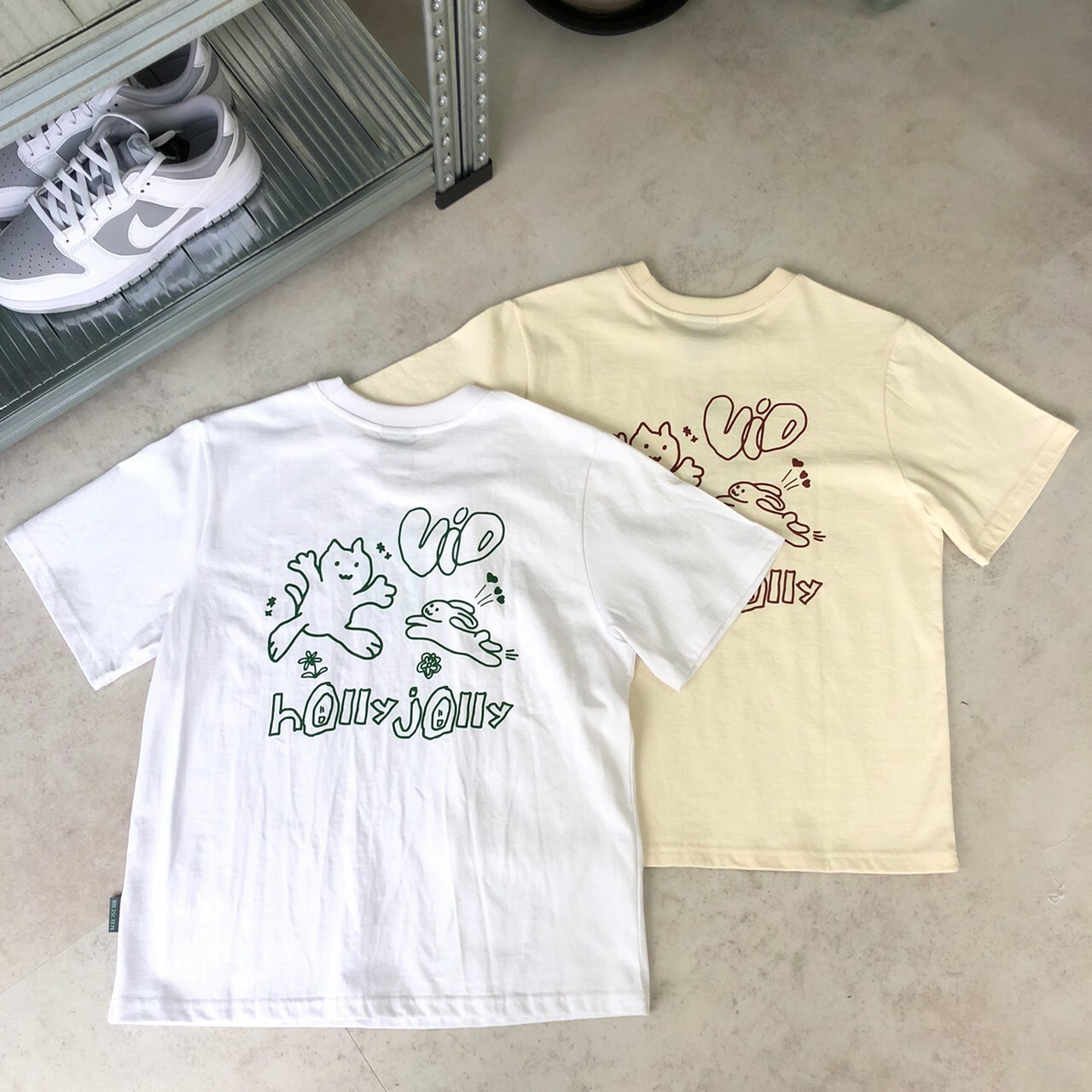 Video Jockey韓國 可愛動物印花短袖Tee VJ23A408