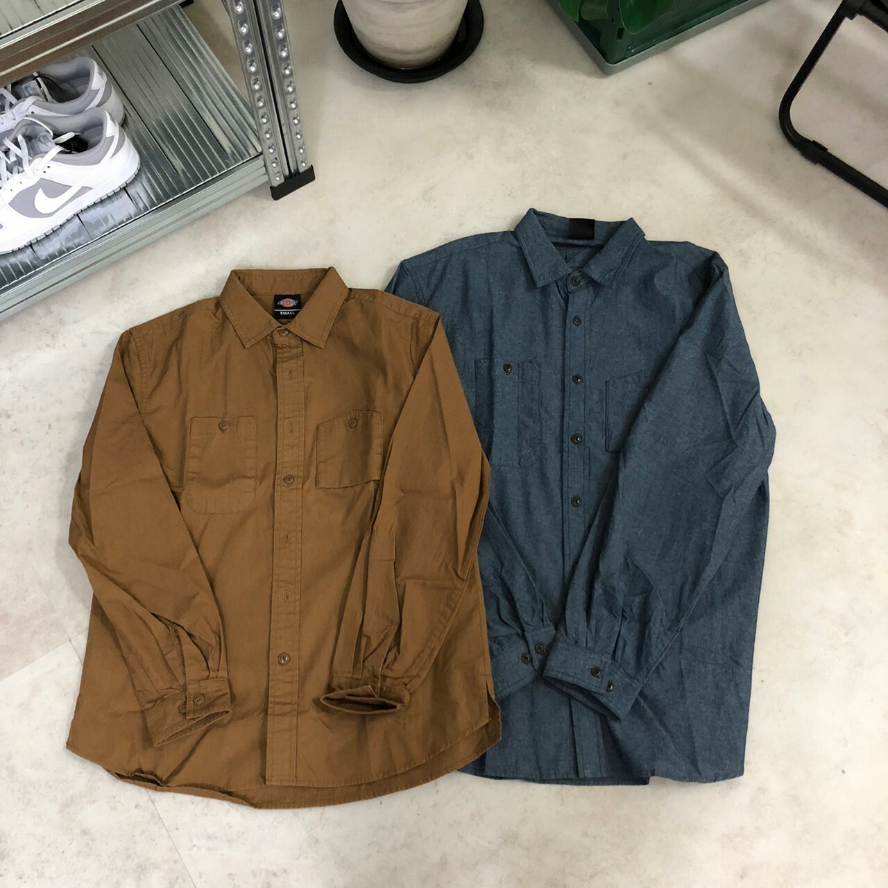 Dickies 長袖襯衫 休閒襯衫 雙口袋 DSR1UTSH720