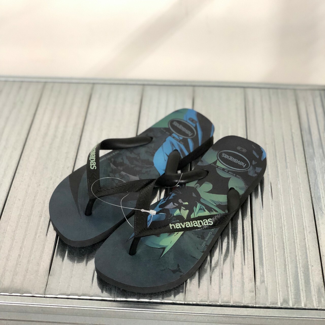 Havaianas 哈瓦仕 拖鞋 夾腳拖 男鞋 蝙蝠俠 4141765-3537U