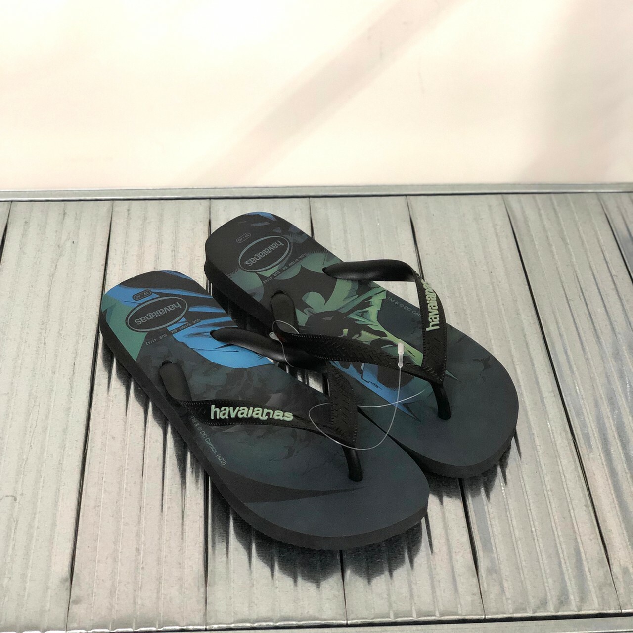Havaianas 哈瓦仕 拖鞋 夾腳拖 男鞋 蝙蝠俠 4141765-3537U