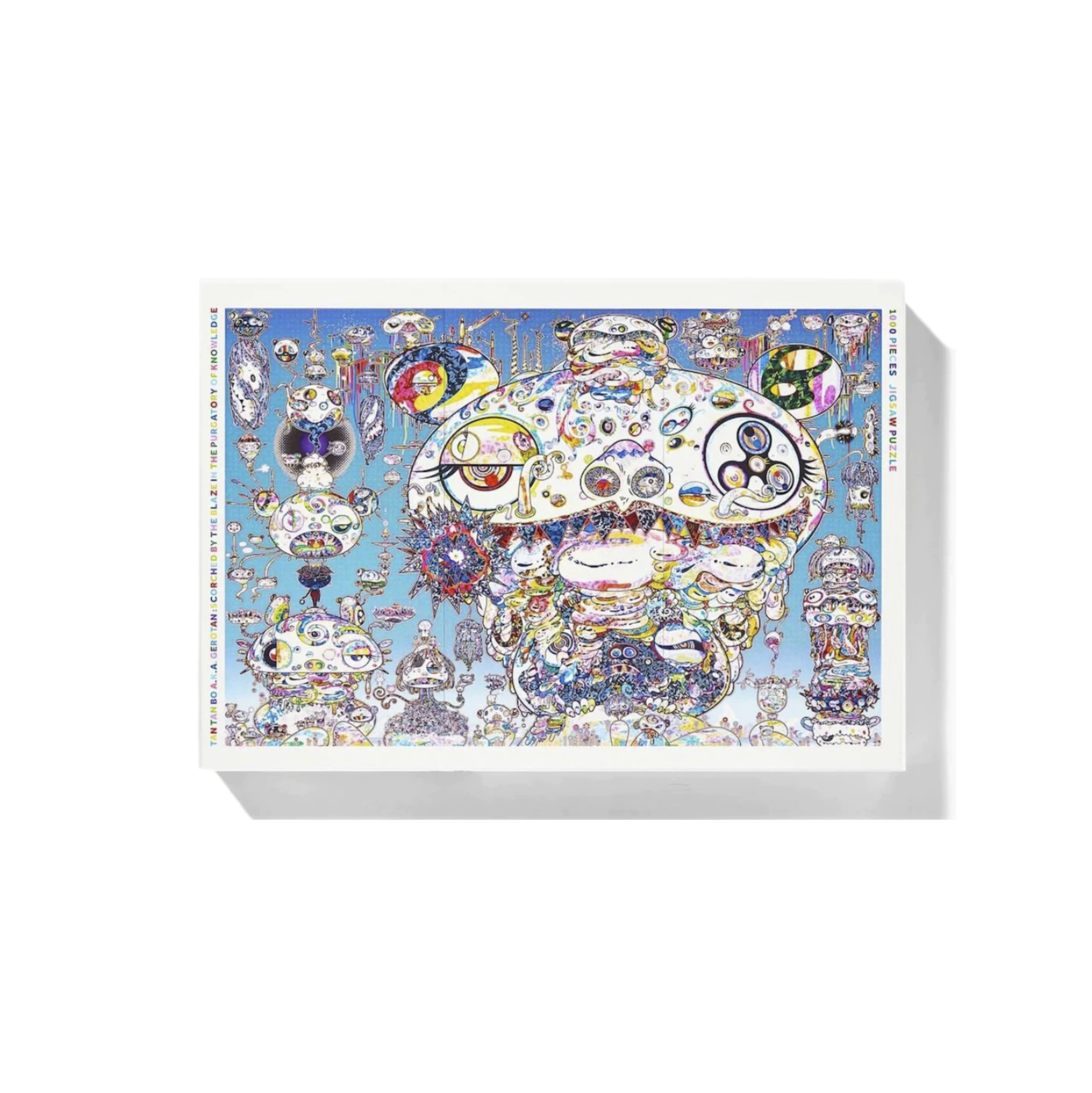 TAKASHI MURAKAMI JIGSAW PUZZLE TANTAN BO A.K.A. GEROTAN：SCORCHED BY THE BLAZE IN THE PURGATORY OF KNOWLEDGE 1000 PCS