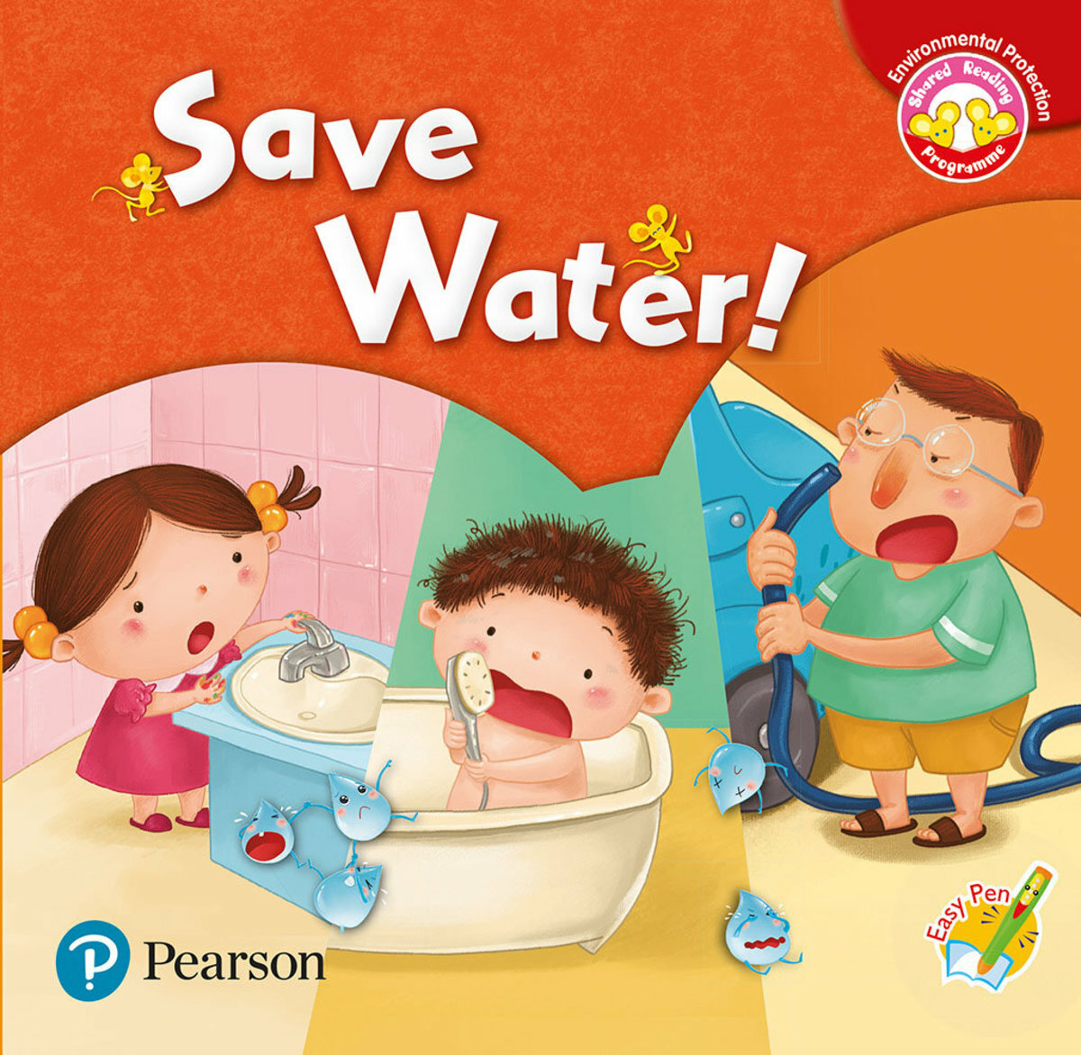 SRP 2 Mice Talking Bk 3 Save Water! (K1)(Pearson Longman 培生朗文)