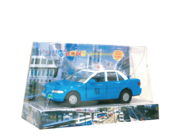 香港交通工具玩具-藍色的士 sj007-3