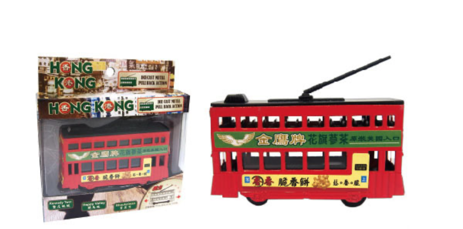香港交通工具--紅色電車-細 SH010D