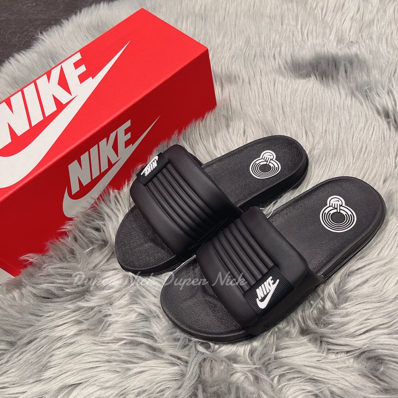 NIKE OFFCOURT ADJUST SLIDE 魔鬼氈拖鞋 女款