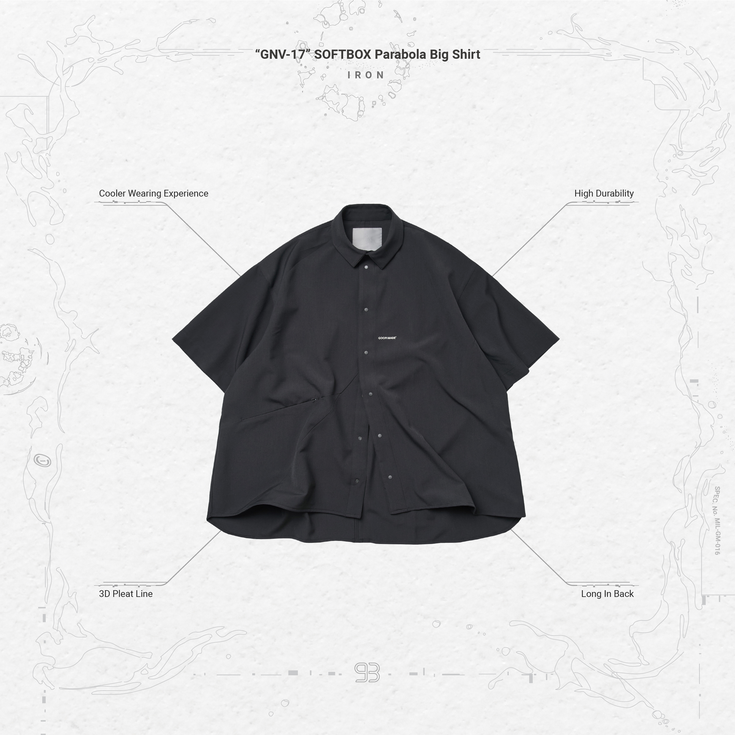 GOOPIMADE / “GNV-17“ Parabola Big Shirts original.jpg?1684050343
