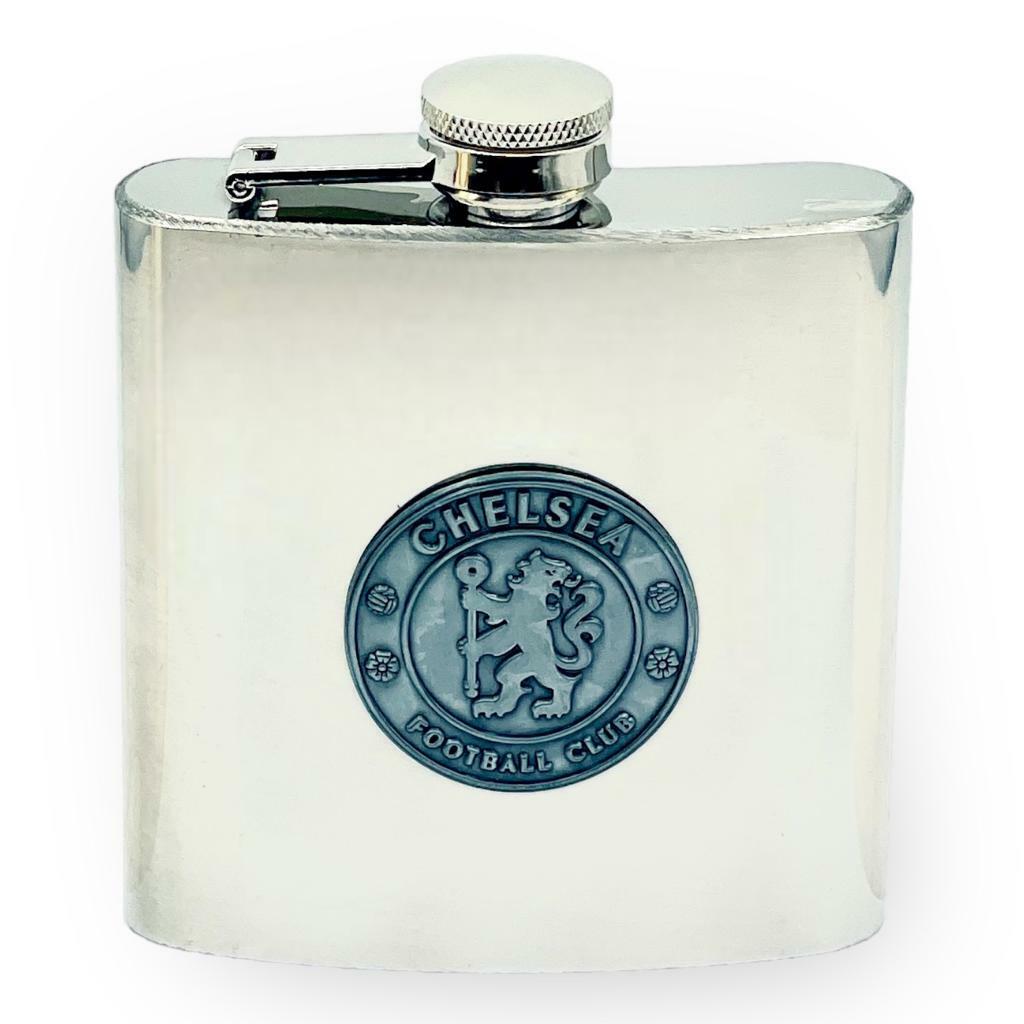 車路士金屬會徽酒壺