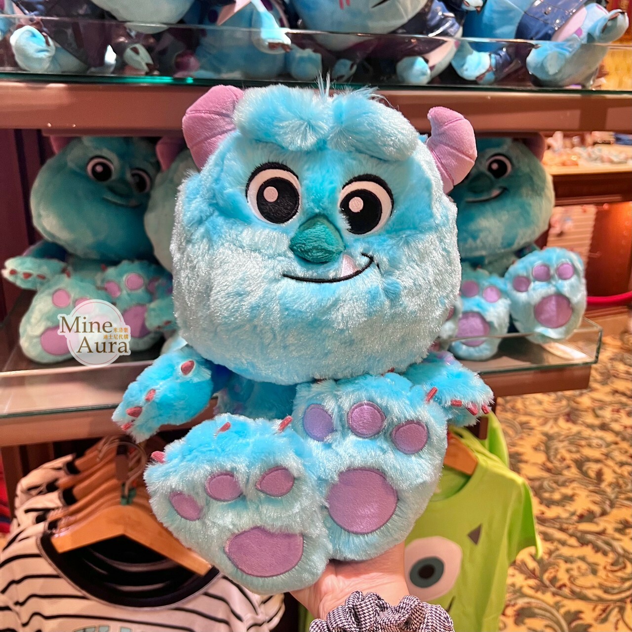 Q版 大腳丫系列 毛怪 蘇利文 Sullivan 娃娃 玩偶 怪獸電力公司 Monsters, Inc. -香港迪士尼樂園