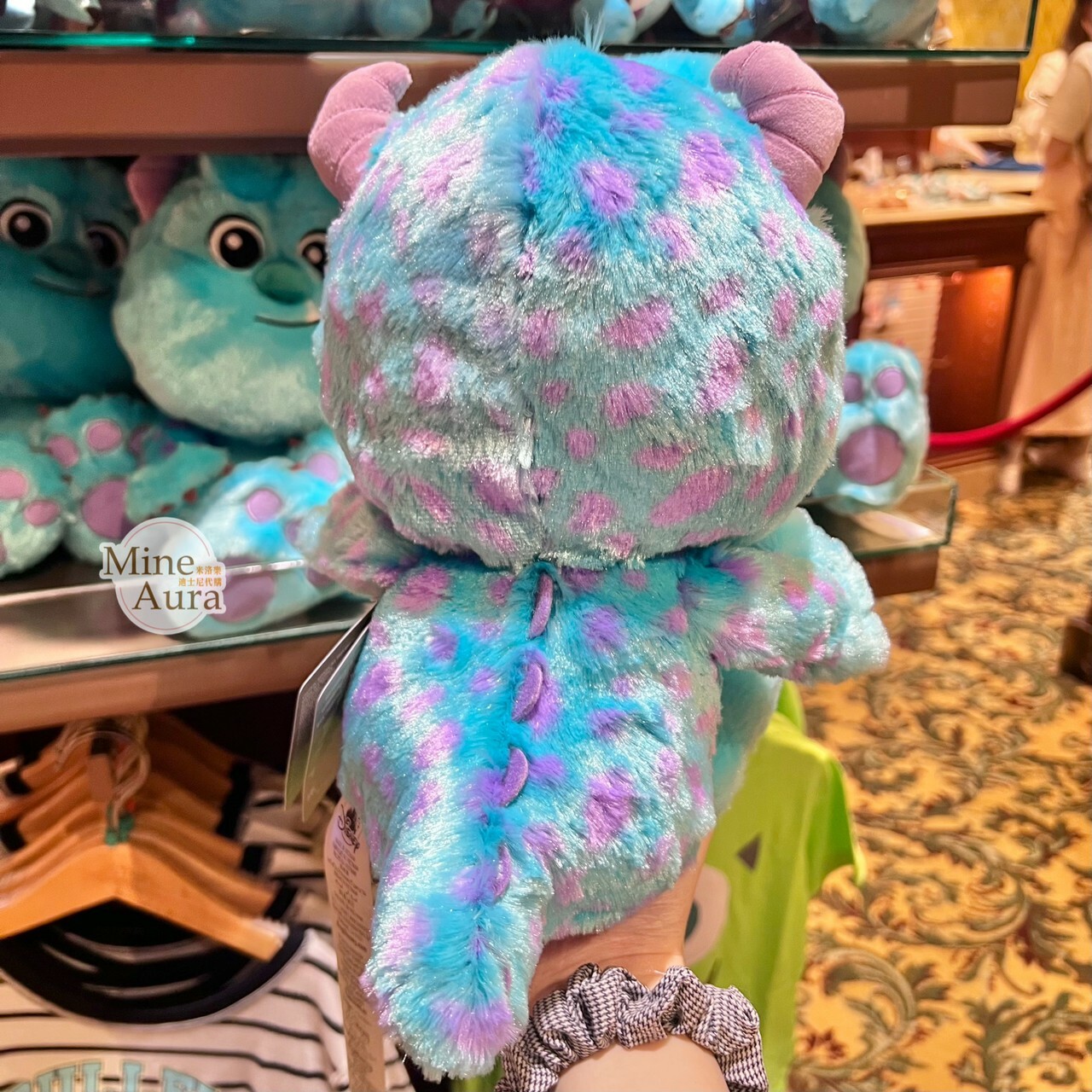 Q版 大腳丫系列 毛怪 蘇利文 Sullivan 娃娃 玩偶 怪獸電力公司 Monsters, Inc. -香港迪士尼樂園