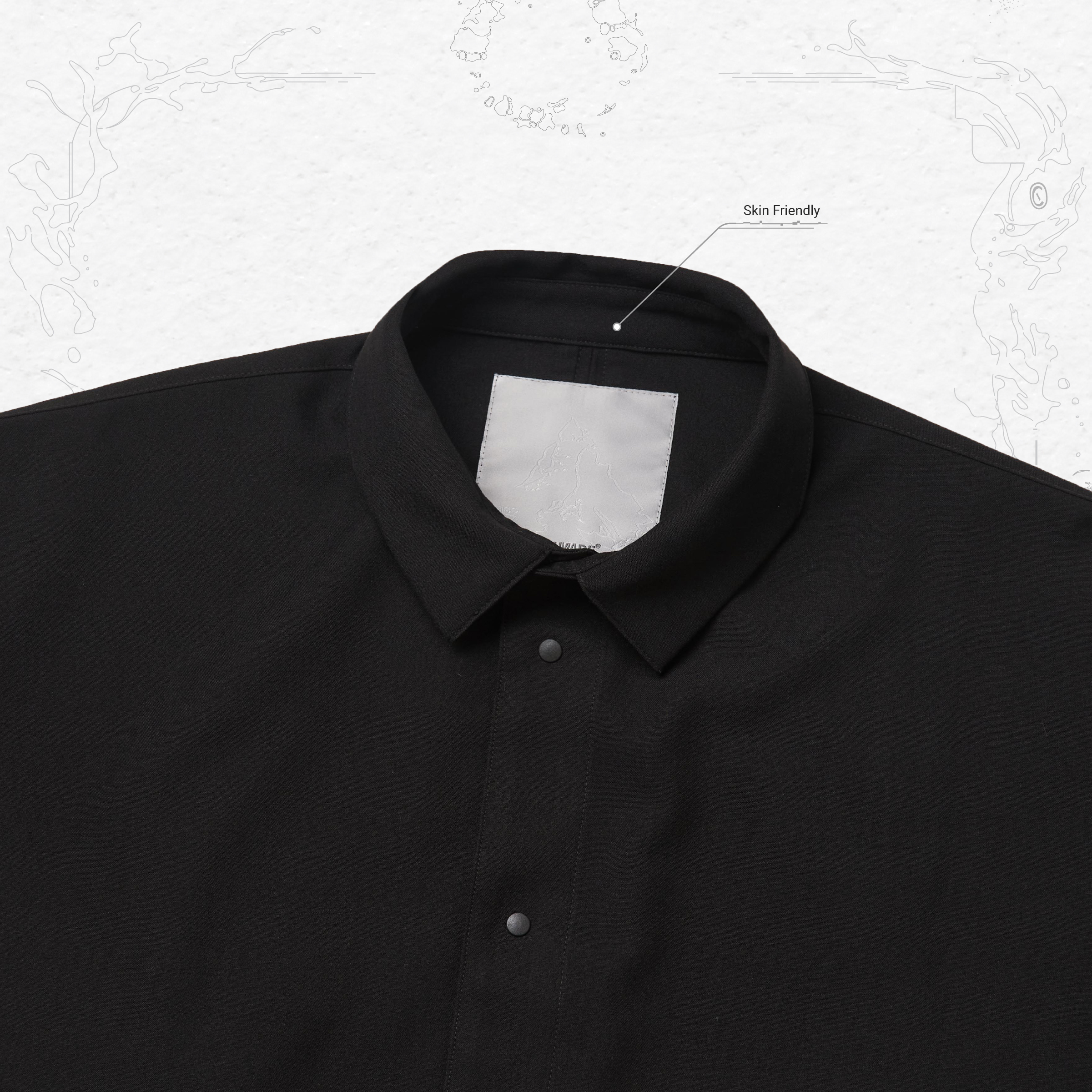 GNV-17” SOFTBOX Parabola Big Shirt - Black