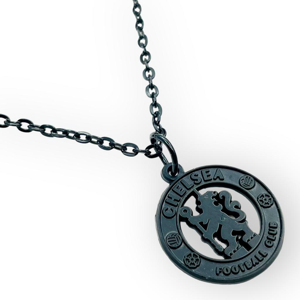 車路士全黑色會徽頸鍊