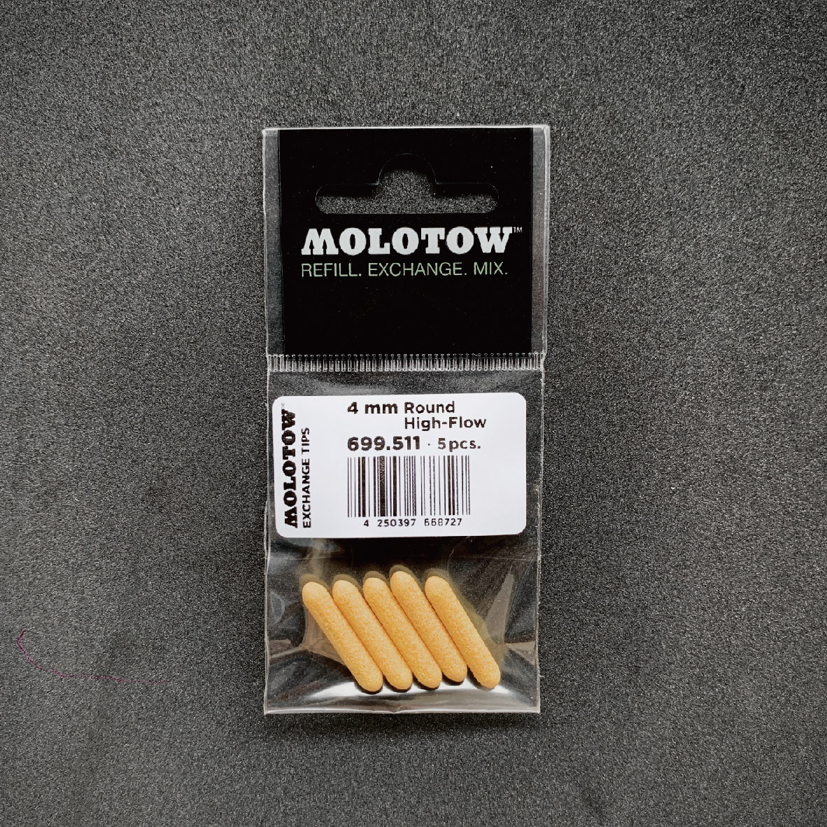 HIGHFLOW™ Round Tip 高流動圓尖 4mm 5pc.