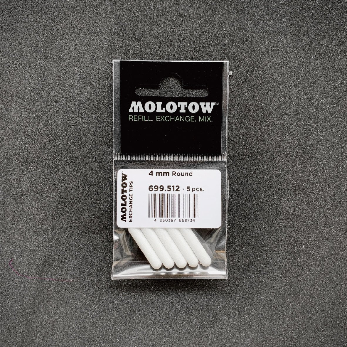 Round Tip 圓尖  4mm 5pc.