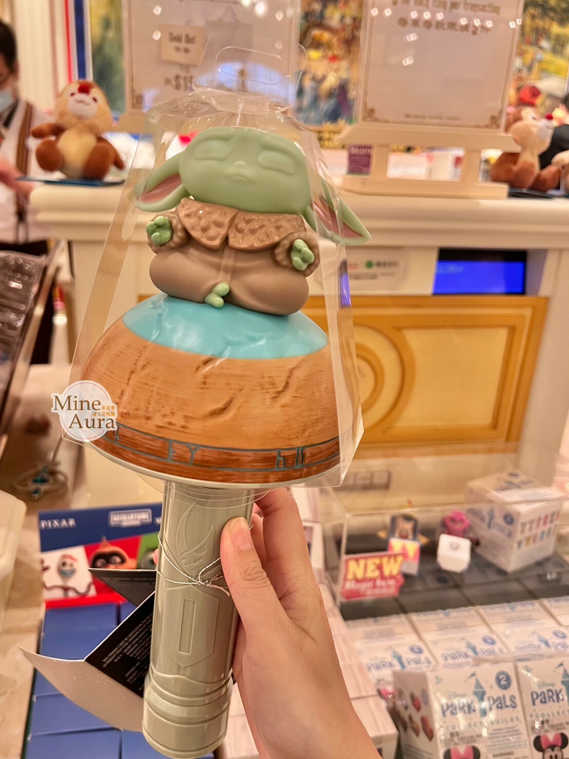 尤達 Yoda 造型 發光棒 發光 玩具 星際大戰 Star Wars -香港迪士尼樂園