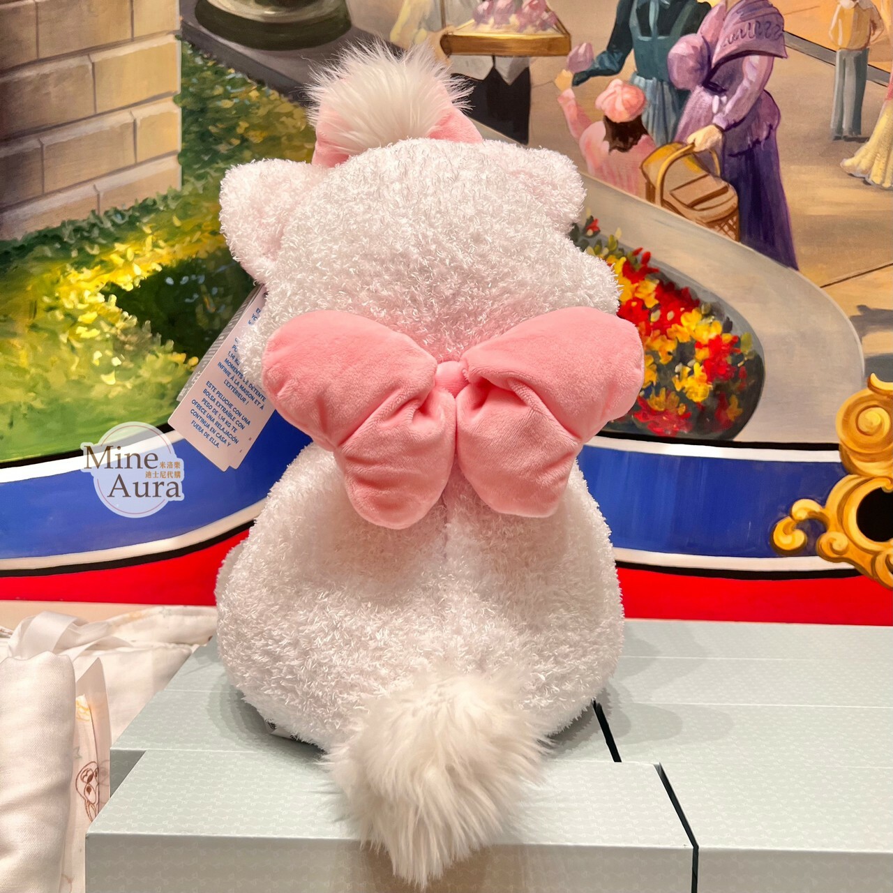 (現貨) 瑪莉貓 Marie 療癒 豆袋 娃娃 玩偶 貓兒歷險記 The Aristocats -香港迪士尼樂園