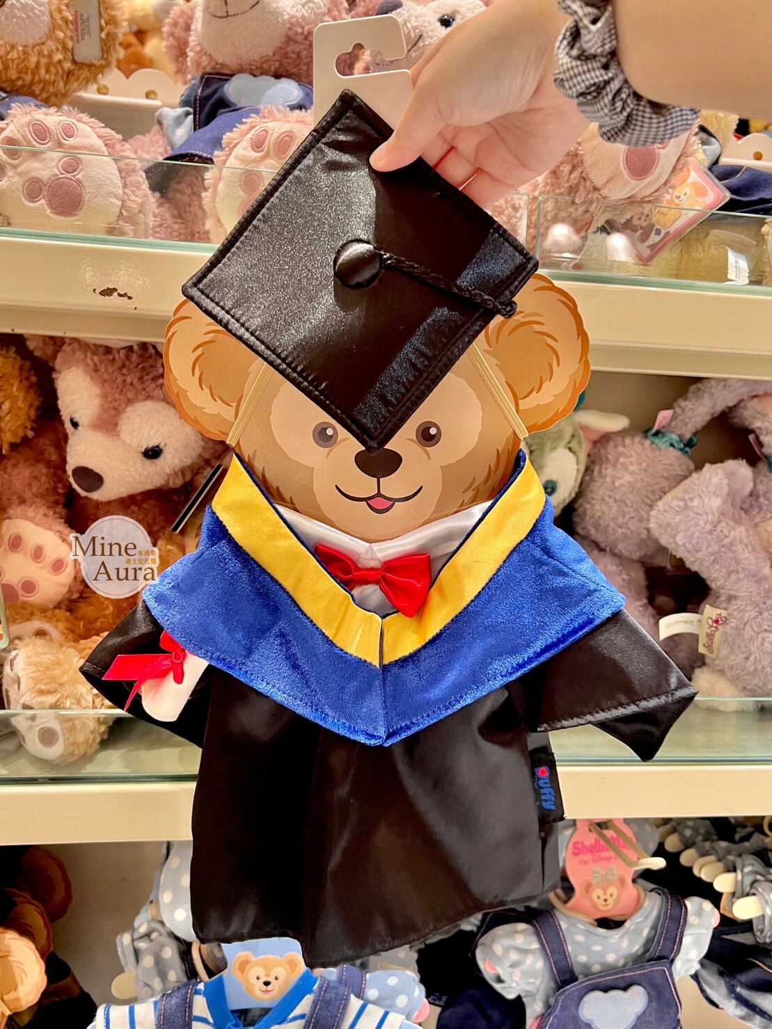 (現貨) 達菲 Duffy S號娃娃 學士服 畢業服 造型服裝 套裝 (無娃娃) -香港迪士尼樂園