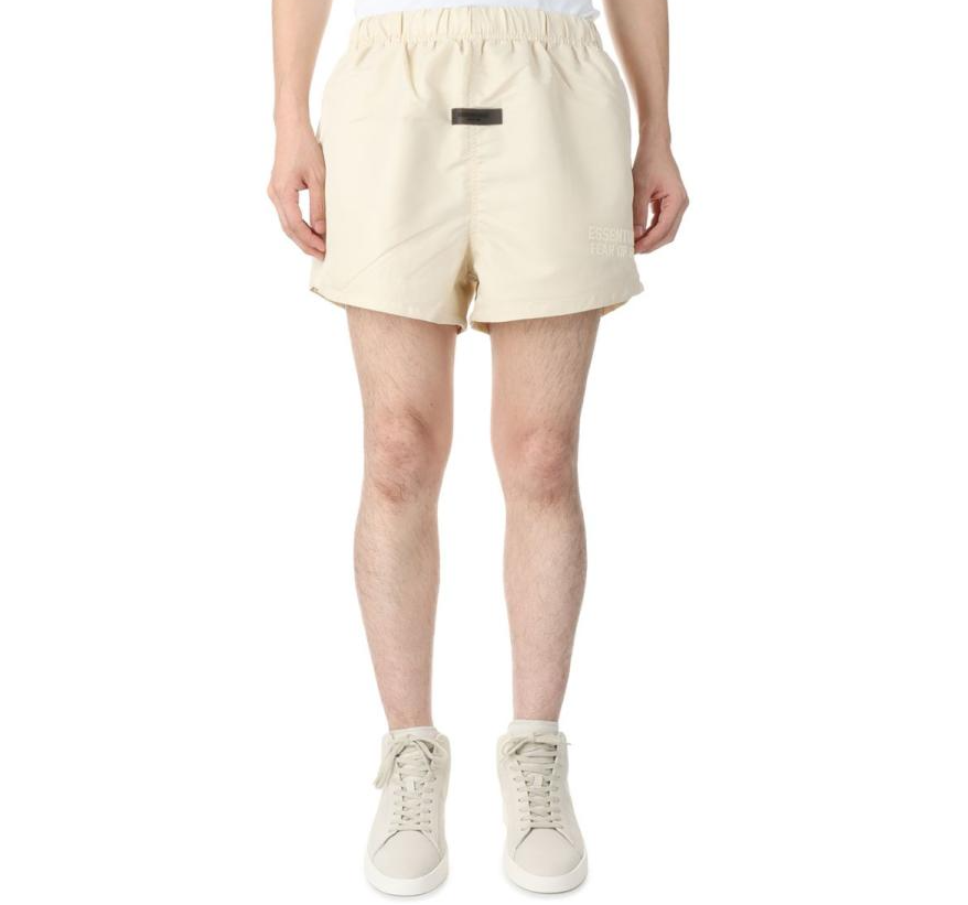 【現貨】Essentials Fear Of God FOG Running Short 絨字 雙層短褲