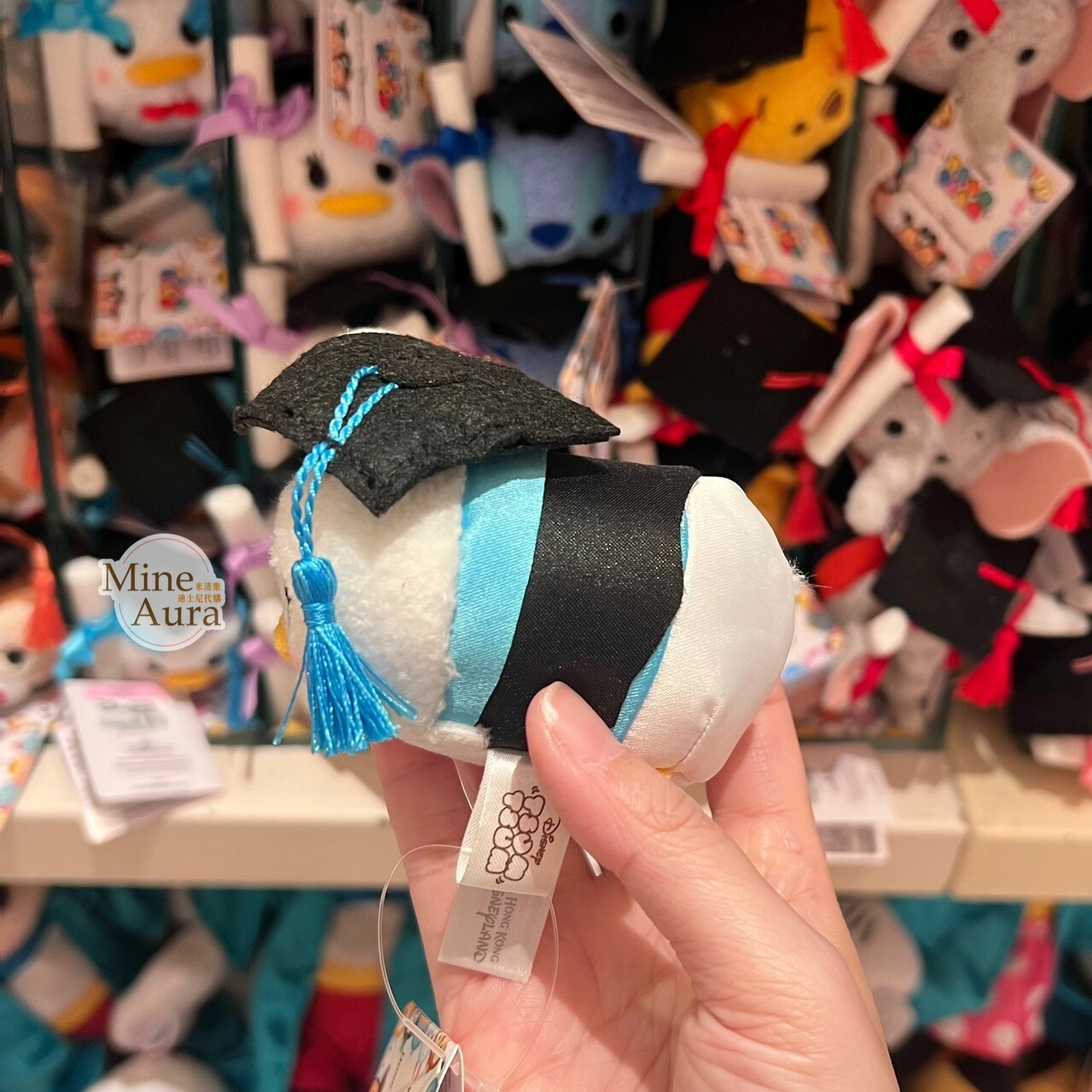 TSUM TSUM 畢業學士服造型 唐老鴨 Donald 迷你公仔 娃娃 -香港迪士尼樂園