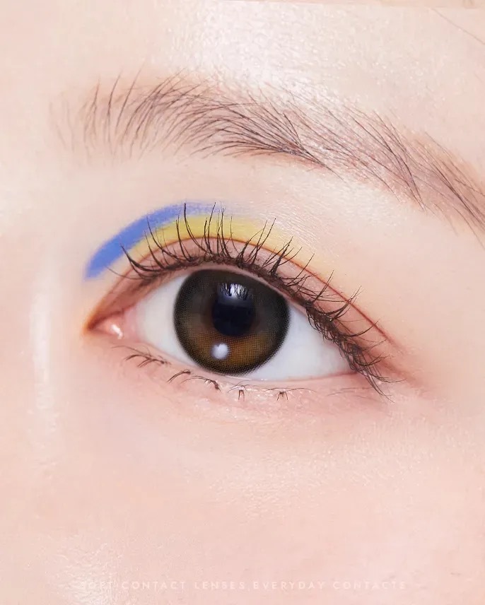 [散光版] OLENS GLOWY Toric 1Month Black  月抛散光彩妝隱形眼鏡｜每盒1片