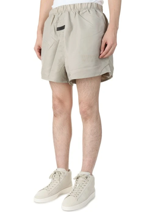 【現貨】Essentials Fear Of God FOG Running Short 絨字 雙層短褲