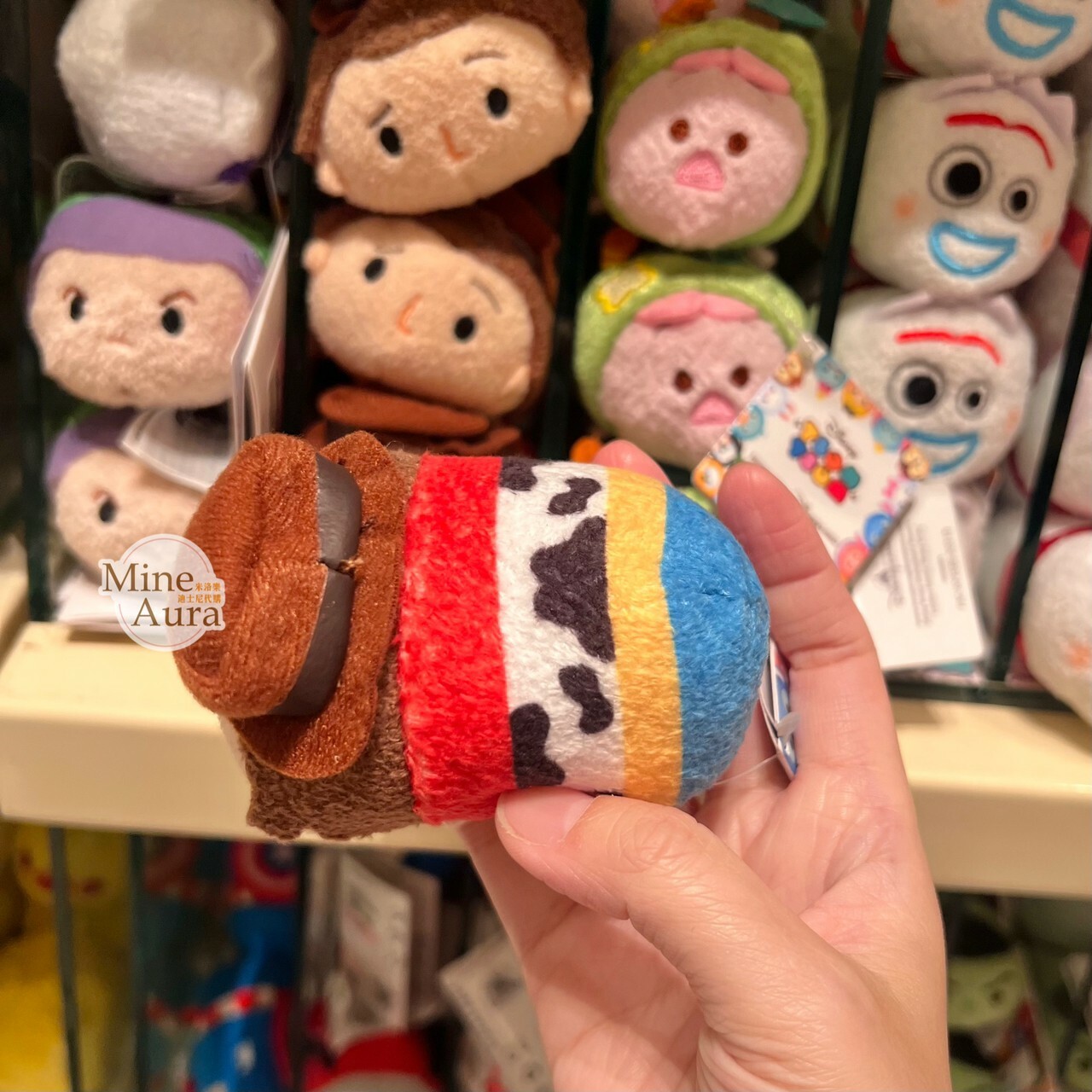 TSUM TSUM 胡迪 Woody 迷你公仔 娃娃 玩具總動員 Toy Story -香港迪士尼樂園