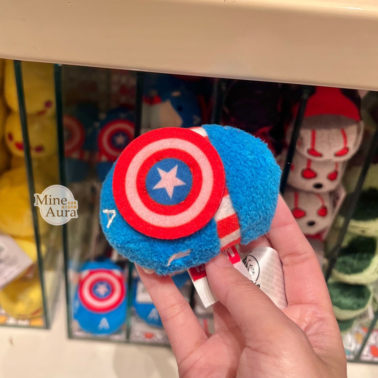 TSUM TSUM 美國隊長 Captain America 迷你公仔 娃娃 漫威 Marvel -香港迪士尼樂園