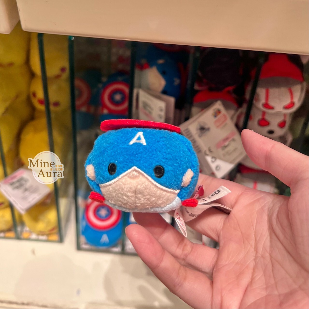 TSUM TSUM 美國隊長 Captain America 迷你公仔 娃娃 漫威 Marvel -香港迪士尼樂園