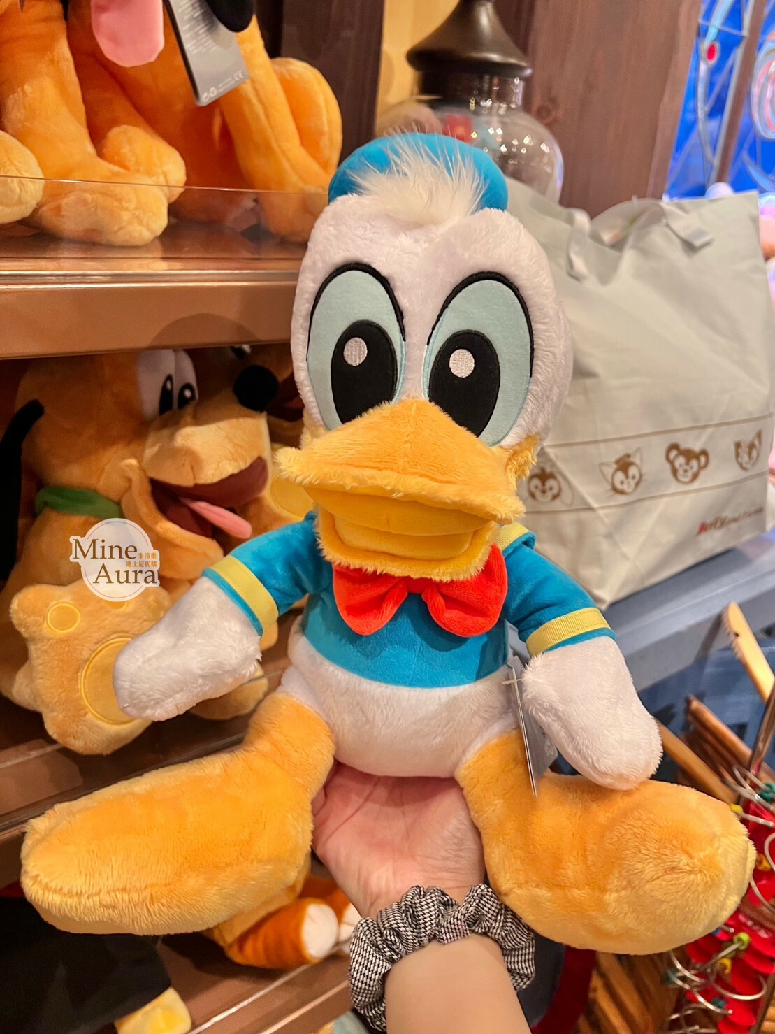 Q版 大腳丫系列 唐老鴨 Donald 娃娃 玩偶 -香港迪士尼樂園