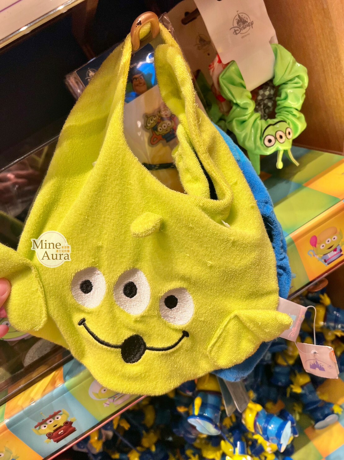 三眼怪 Alien 造型 圍兜兜+小褲褲 兩件組 玩具總動員 Toy Story 嬰兒用品 -香港迪士尼樂園