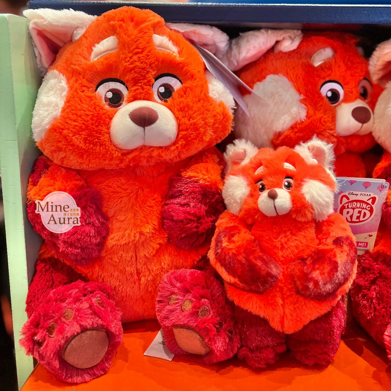 紅熊貓 美美 Meilin 造型 M號 娃娃 玩偶 青春養成記 Turning Red -香港迪士尼樂園