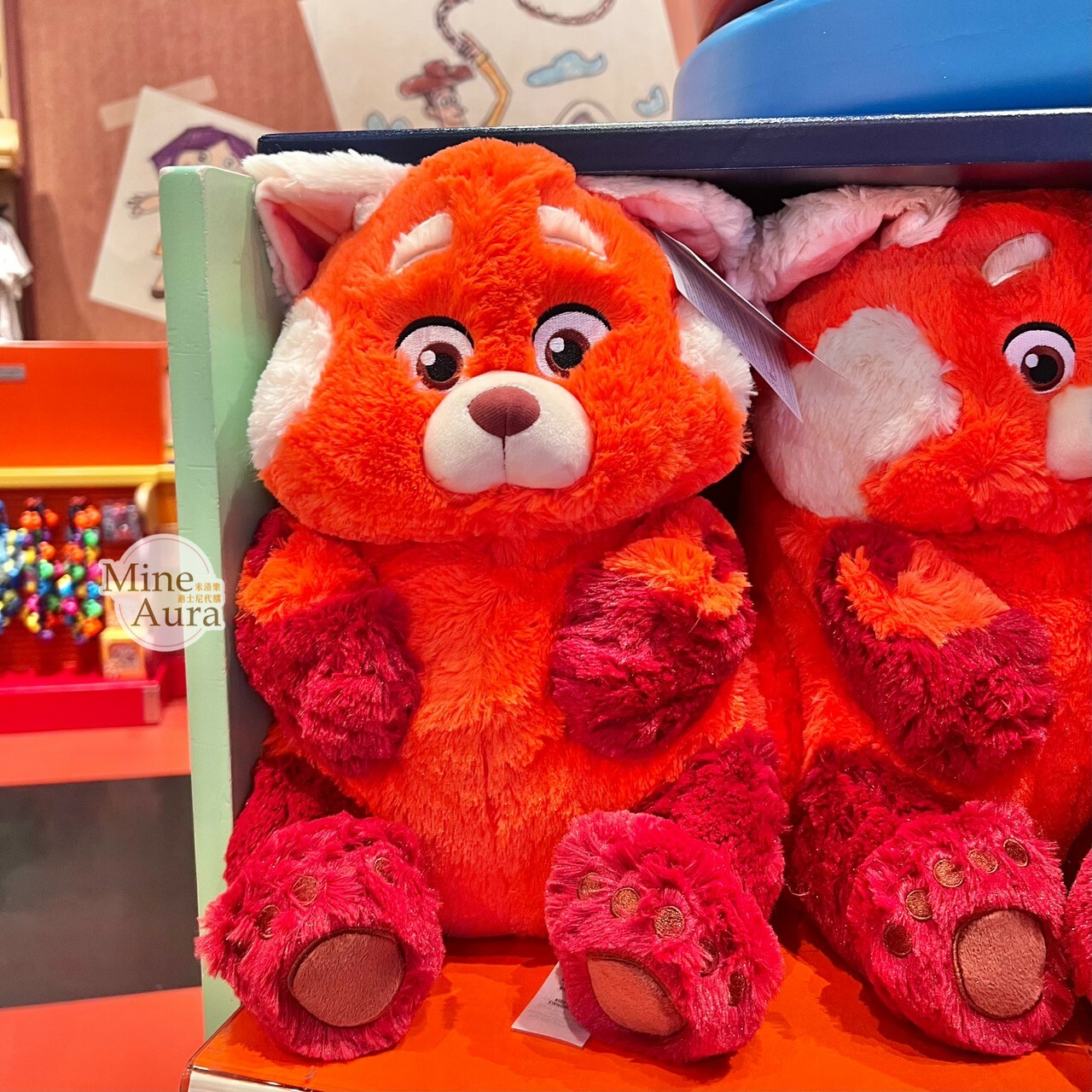 紅熊貓 美美 Meilin 造型 M號 娃娃 玩偶 青春養成記 Turning Red -香港迪士尼樂園