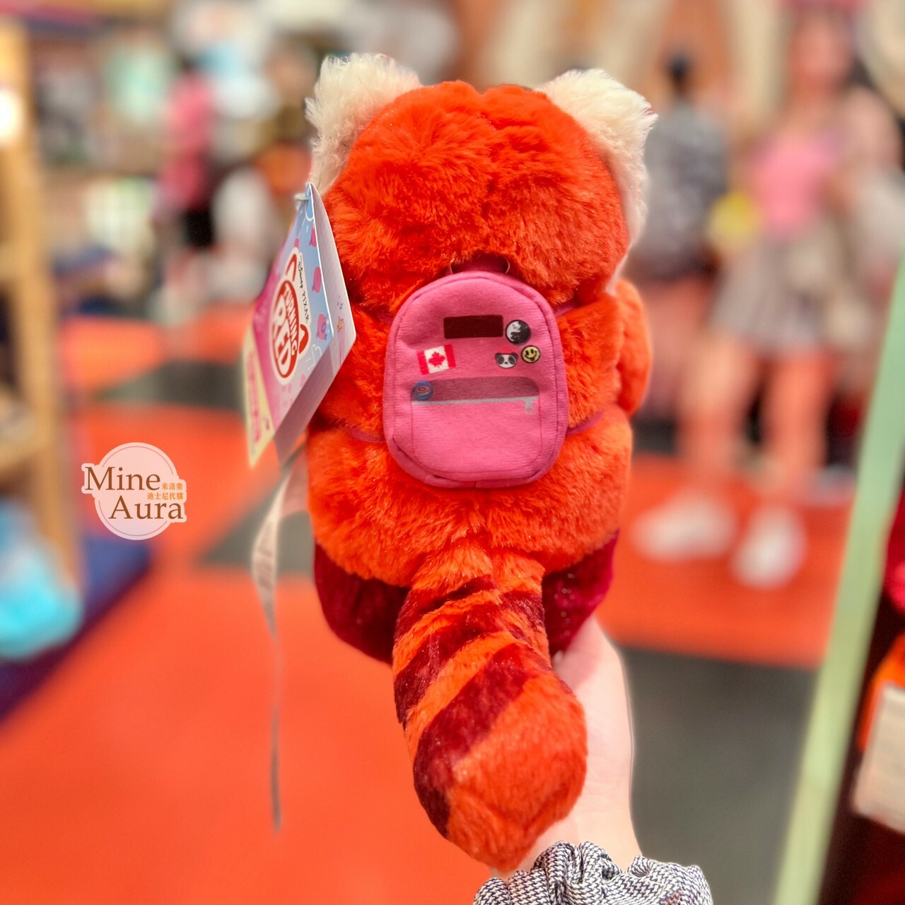 紅熊貓 美美 Meilin 造型 S號 娃娃 玩偶 青春養成記 Turning Red -香港迪士尼樂園