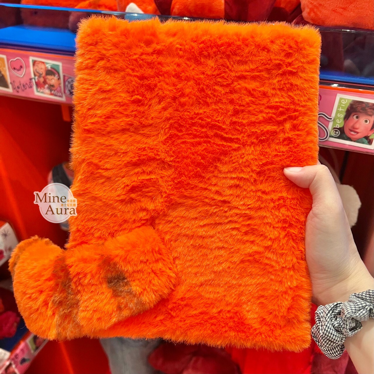 紅熊貓 美美 Meilin 毛毛造型 筆記本 記事本 青春養成記 Turning Red -香港迪士尼樂園