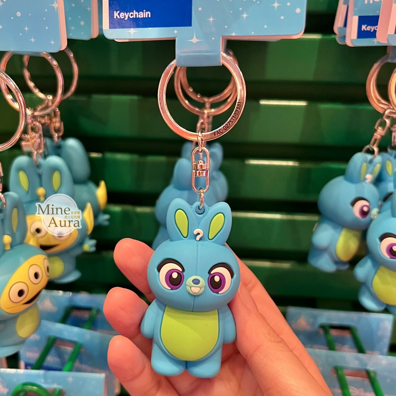 Q版 兔崽子 Bunny 立體 鑰匙圈 吊飾 玩具總動員 Toy Story -香港迪士尼樂園