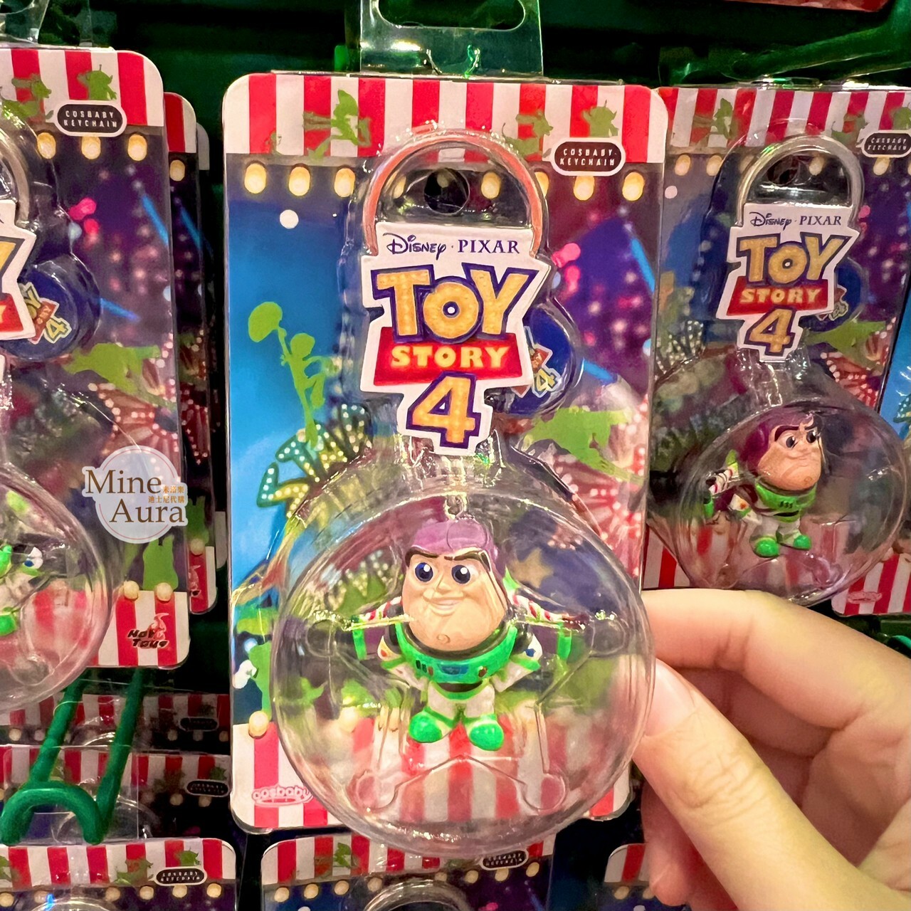 Q版 巴斯光年 Buzz Lightyear 立體 鑰匙圈 吊飾 玩具總動員 Toy Story -香港迪士尼樂園