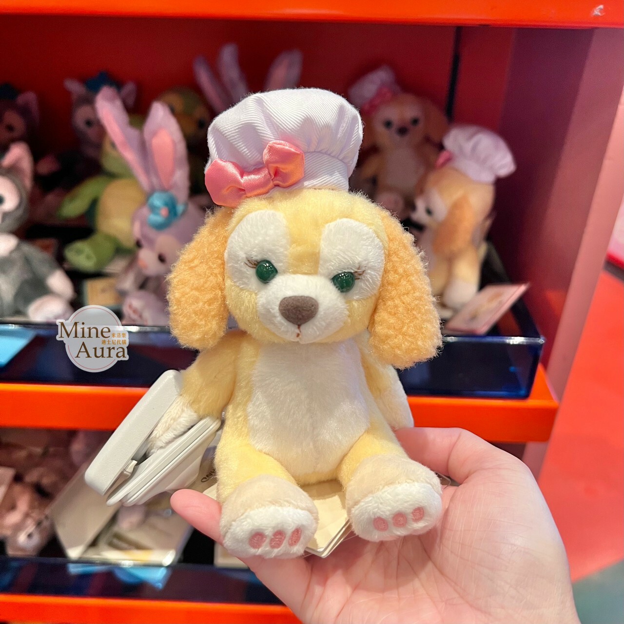 (現貨) 可琦安 餅乾 CookieAnn 磁鐵 坐肩 絨毛 娃娃 公仔 -香港迪士尼樂園