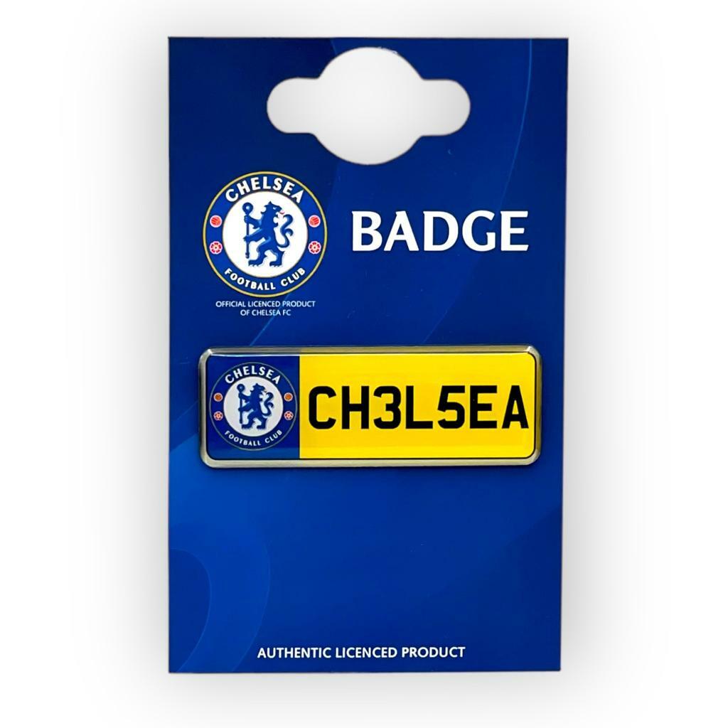 車路士黃色車牌襟章