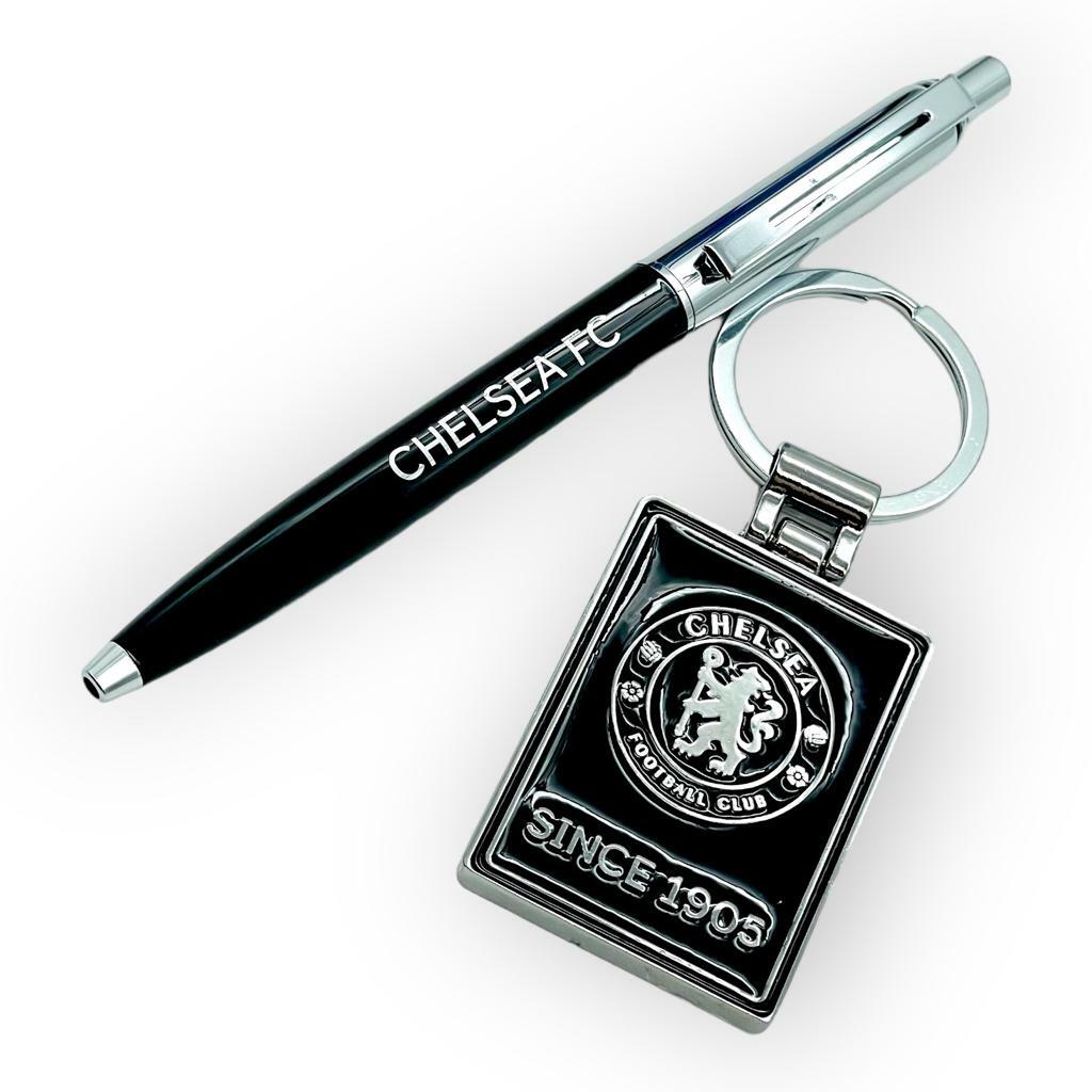 車路士黑色名貴原子筆+鎖匙扣套裝