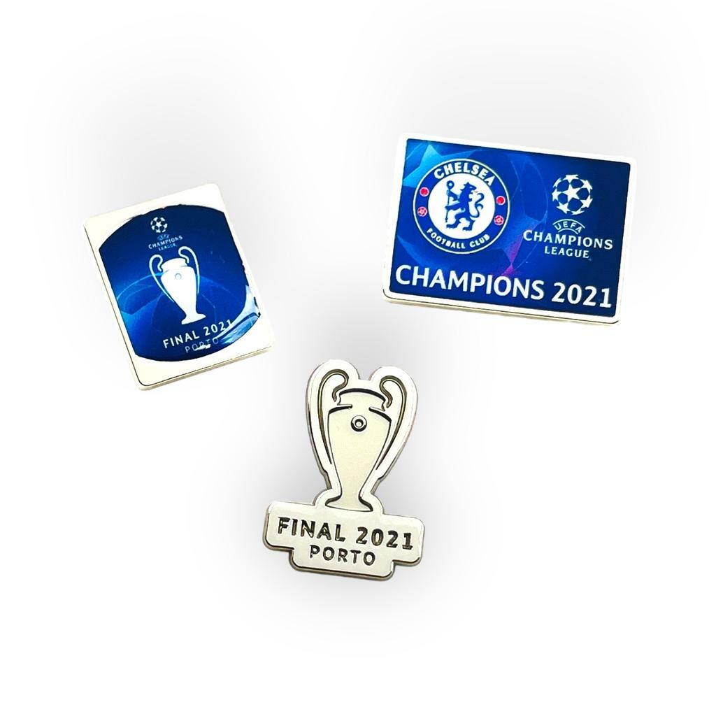 車路士歐聯冠軍3襟章套裝