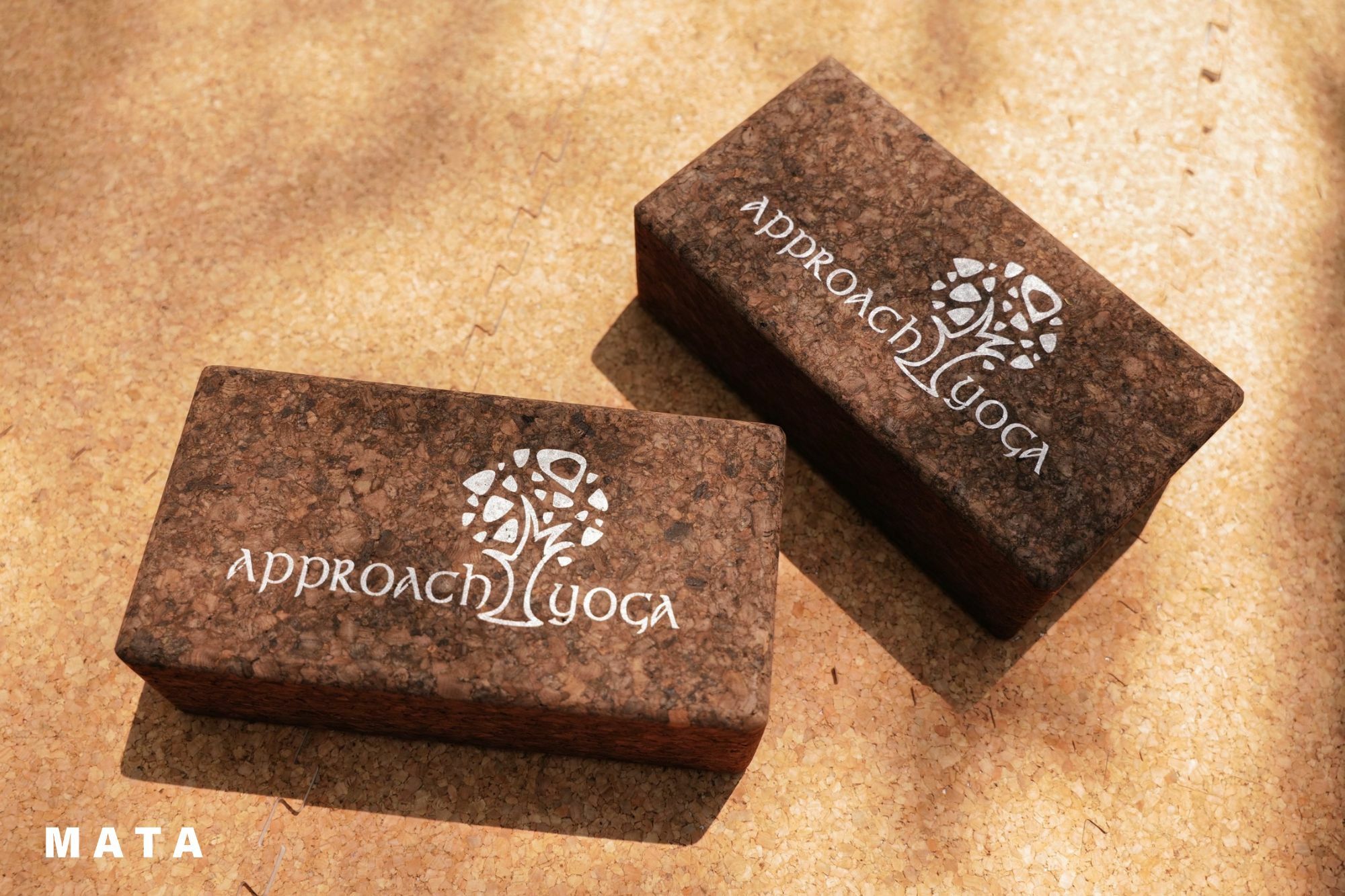 MATA 【2顆】軟木瑜珈磚套裝【Approach Yoga】