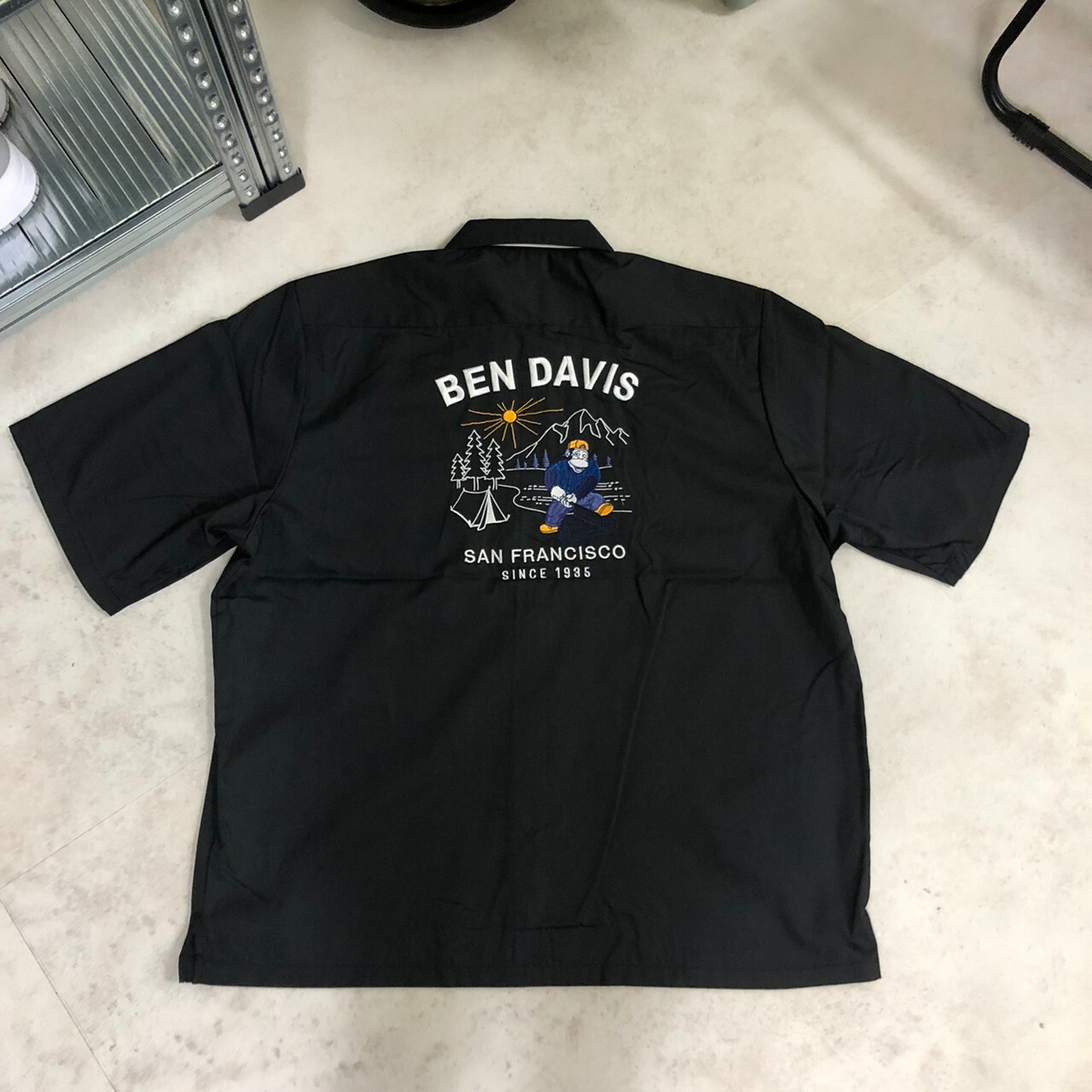 Ben Davis Saw Master Shirts 刺繡短袖鋸大師襯衫 G-2580037