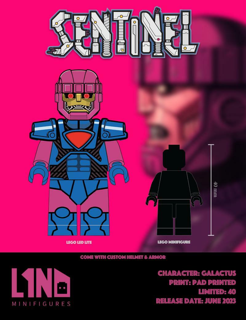 【L1N6_minifigures】哨兵機器人