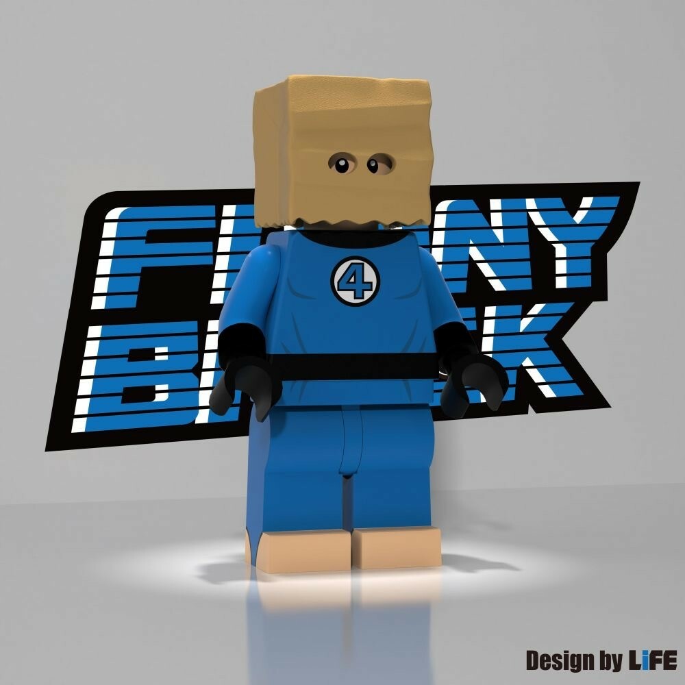 【FunnyBrick】紙袋蜘蛛人