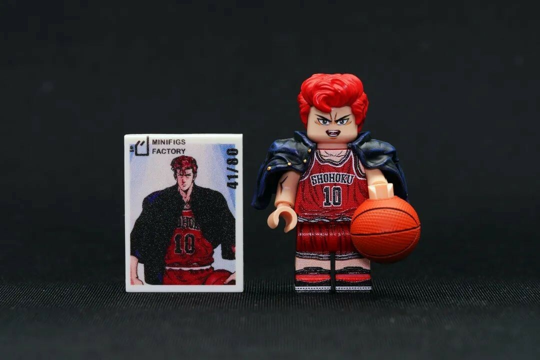 【Minifigs.Factory】《灌籃高手》櫻木花道 Sakuragi Hanamichi