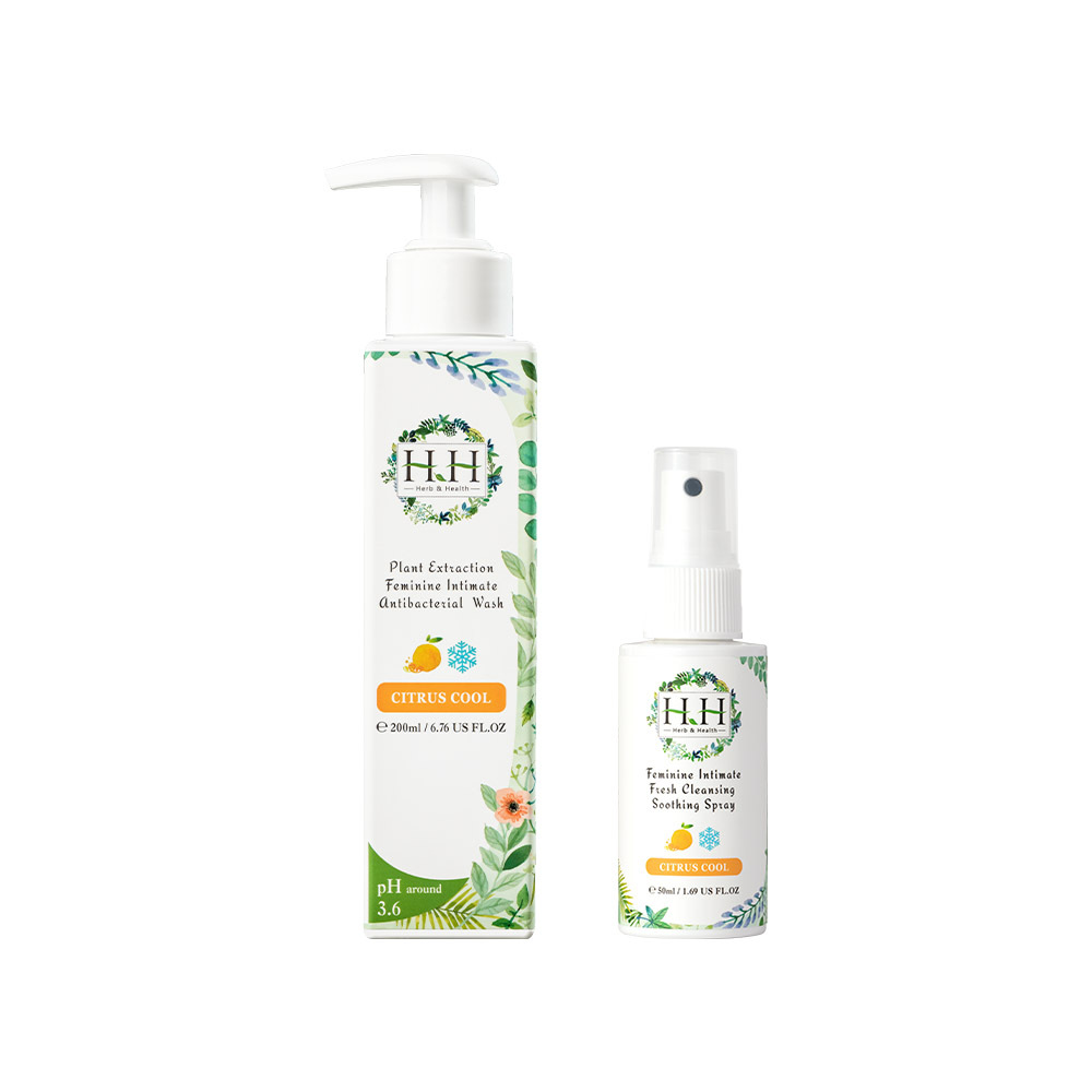 HH Intimate Antibacterial Wash(200ml) + Soothing Spray(50ml)