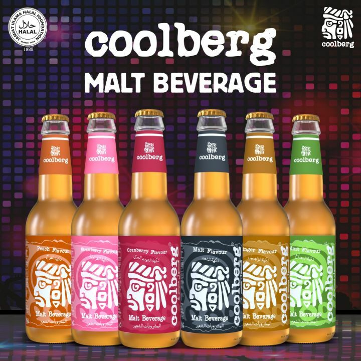 Coolberg Beverage Assorted 6 Bott Halal (NONALCOHOLIC