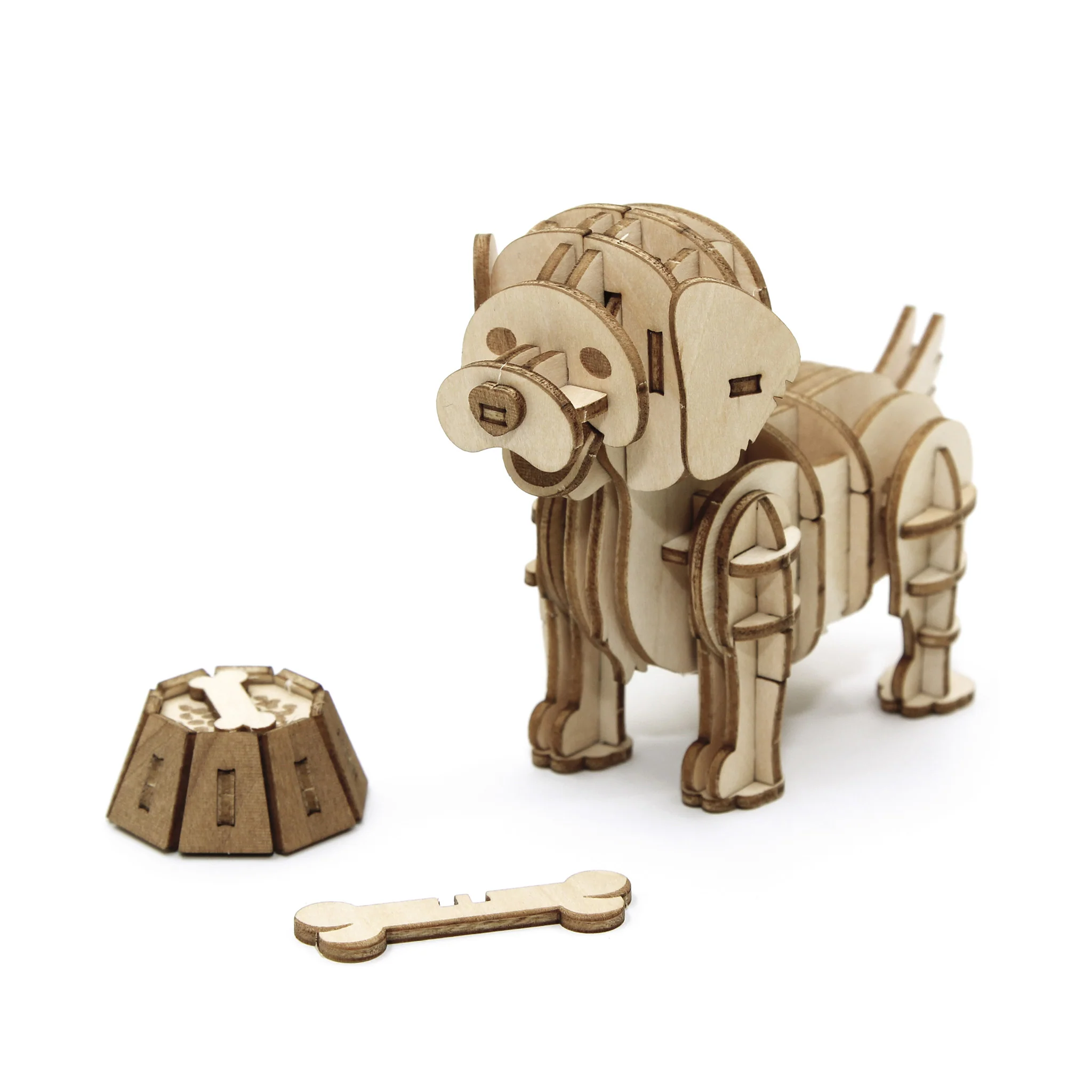 JIGZLE (E) 3D PLYWOOD PUZZLE - Golden Retriever
