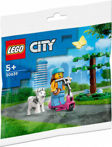 LEGO 30639 Dog Park and Scooter Polybag 狗公園和滑板車 (City)