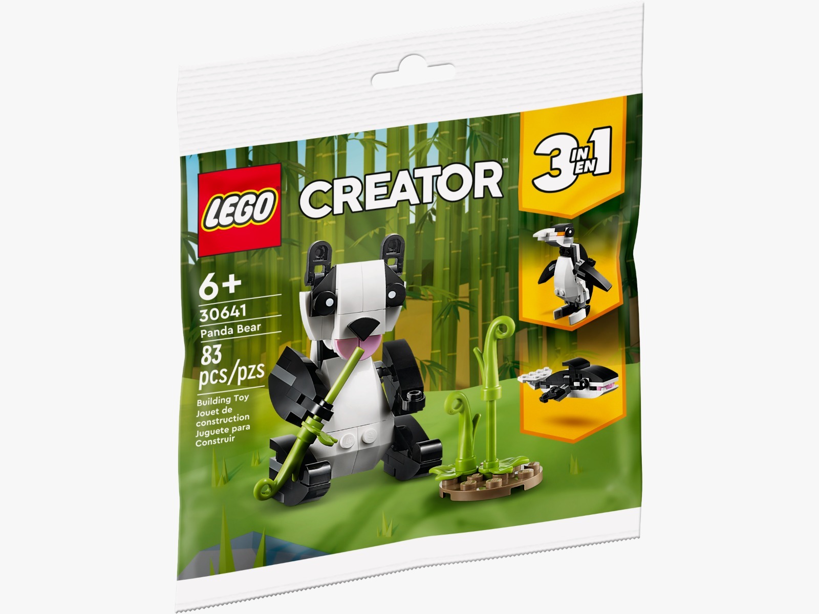 LEGO Polybag 30641 : Panda Bear (Creator 3-in-1)