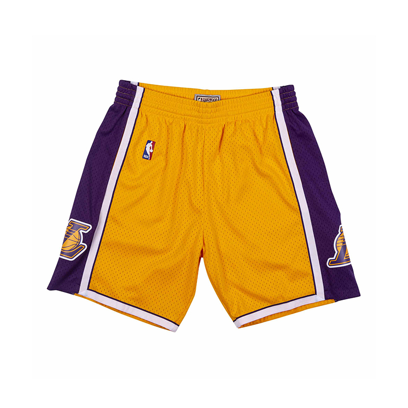Mitchell & Ness Swingman Shorts Los Angeles Lakers 2009-10 Home  球迷版球褲 短褲 湖人 黃 MNSWS-G249P [台灣現貨]